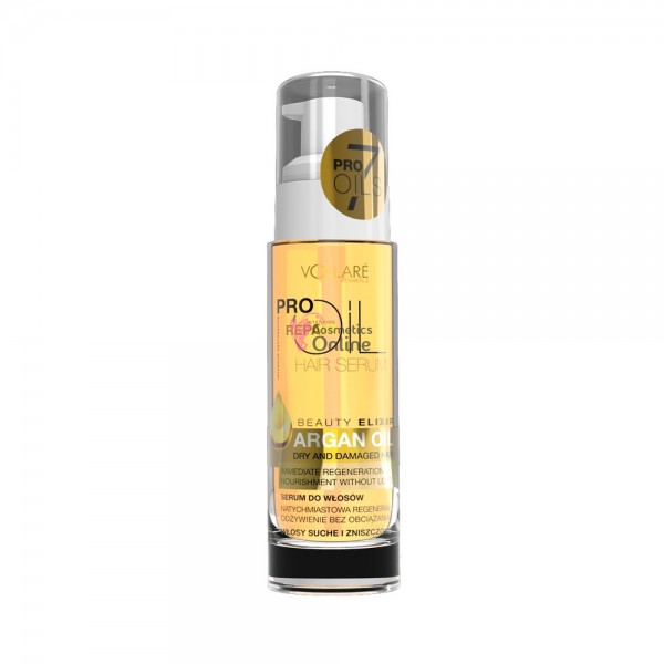 Ser pentru par deteriorat, cu ulei de argan Vollare 30 ml, art 40893